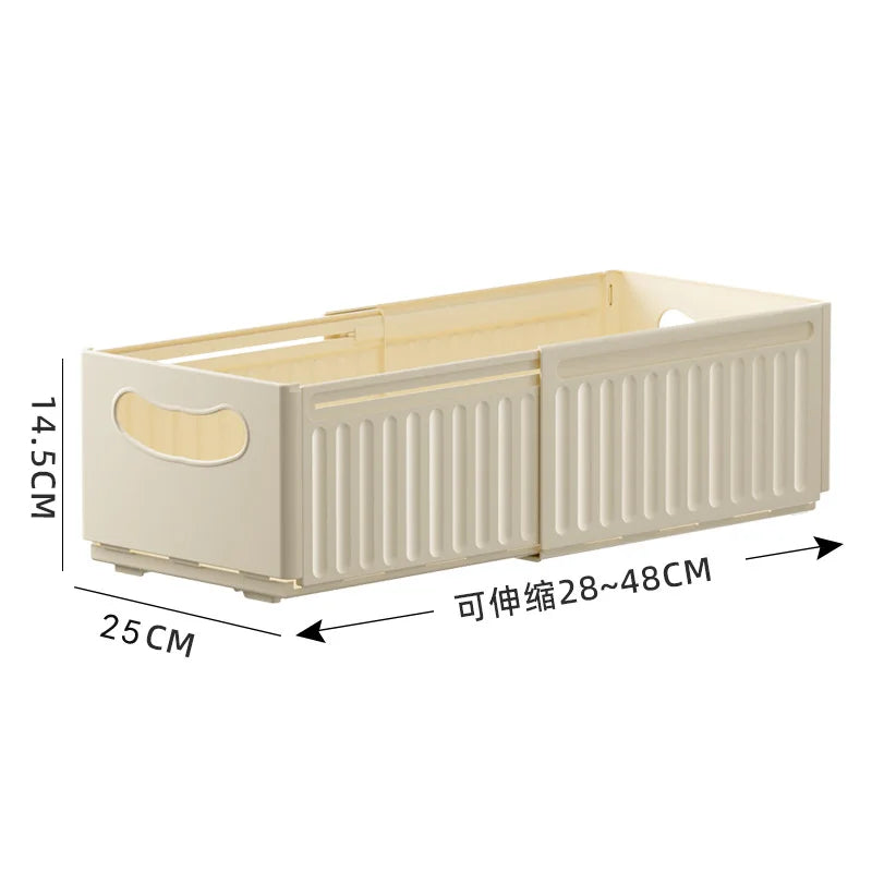 Foldable Storage Box – Drawer Organizer for Kitchen & Cabinets
