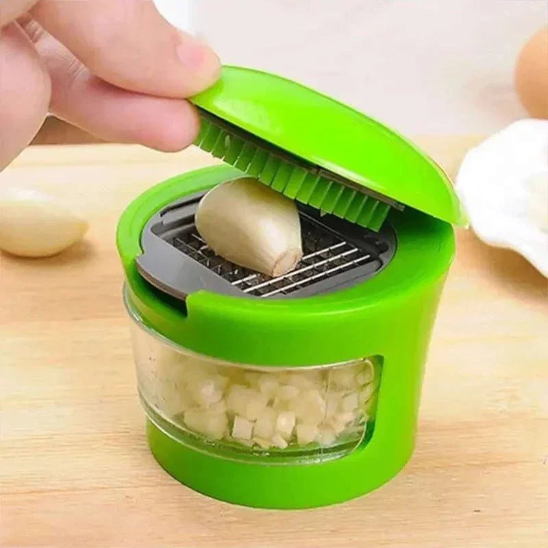 1pc Manual Garlic Press Garlic Mincer Ginger Crusher Kitchen Tool Grater Cutter Peeler Trituradror De Alho