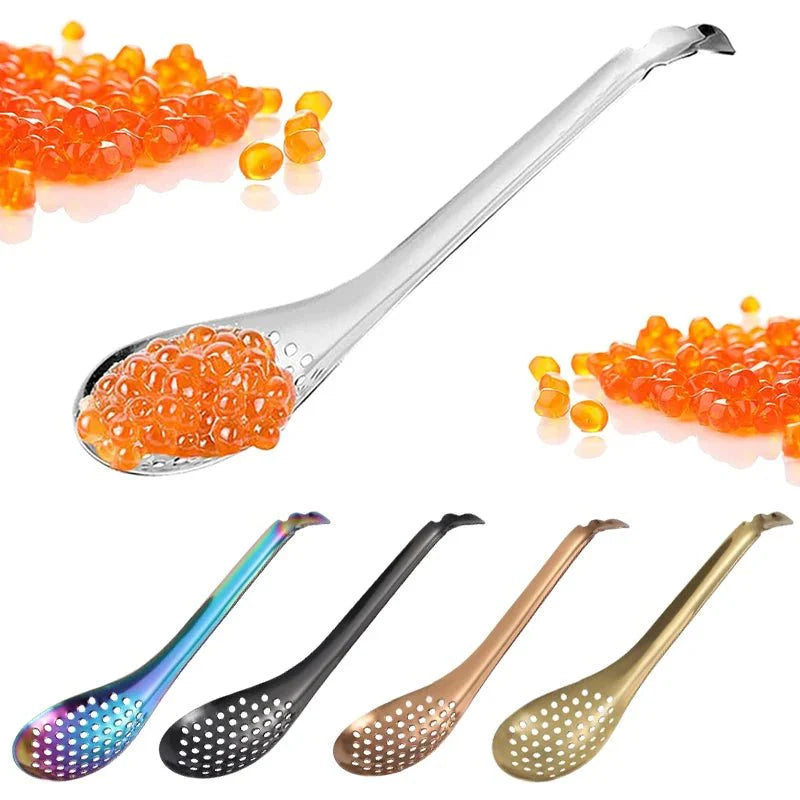Spherification Spoon – Stainless Steel Kitchen Cooking Tool