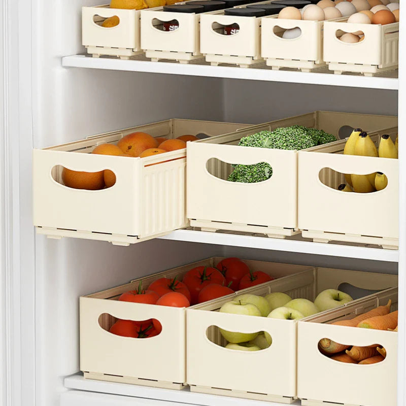 Foldable Storage Box – Drawer Organizer for Kitchen & Cabinets