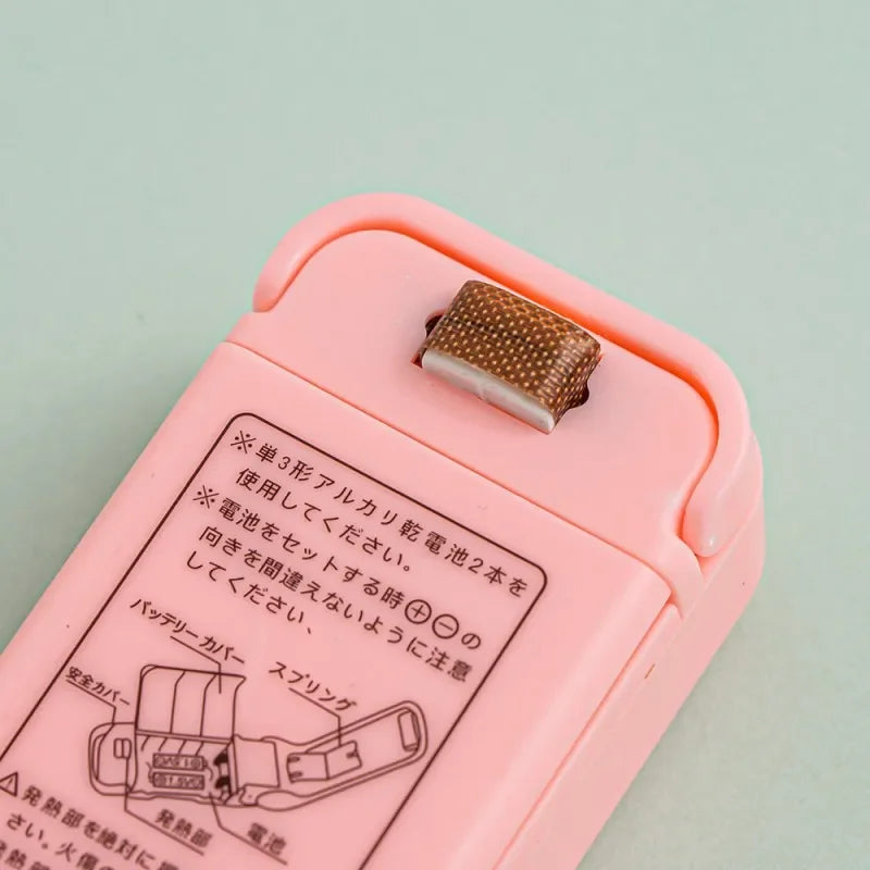 Mini Heat Bag Packaging Sealer Portable Plastic Bag Clip Sealing Machine Food Storage Seal Snack Sealing Kitchen Gadgets