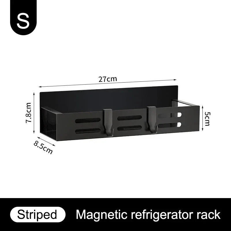 Kitchen Hanging Rack – No-Drill Paper Towel & Wrap Organizer