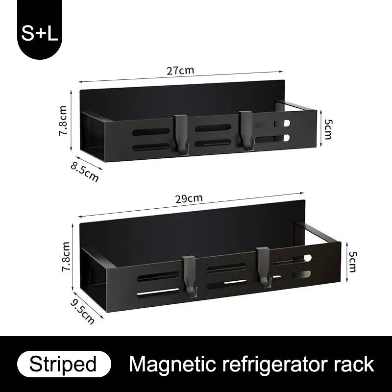 Kitchen Hanging Rack – No-Drill Paper Towel & Wrap Organizer