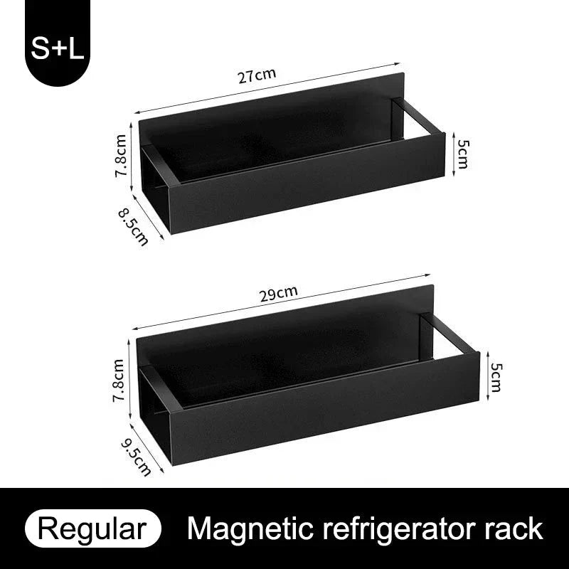 Kitchen Hanging Rack – No-Drill Paper Towel & Wrap Organizer