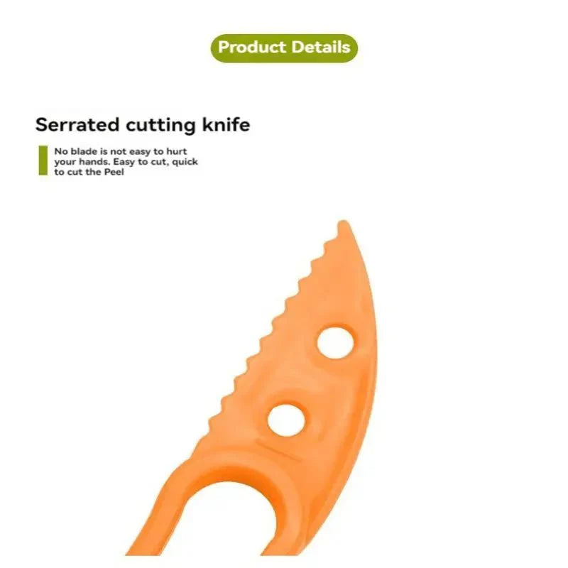 Avocado Slicer Shea Corer Butter Fruit Peeler Cutter Pulp Separator 3 In 1 Plastic Knife Kitchen Vegetable Tools