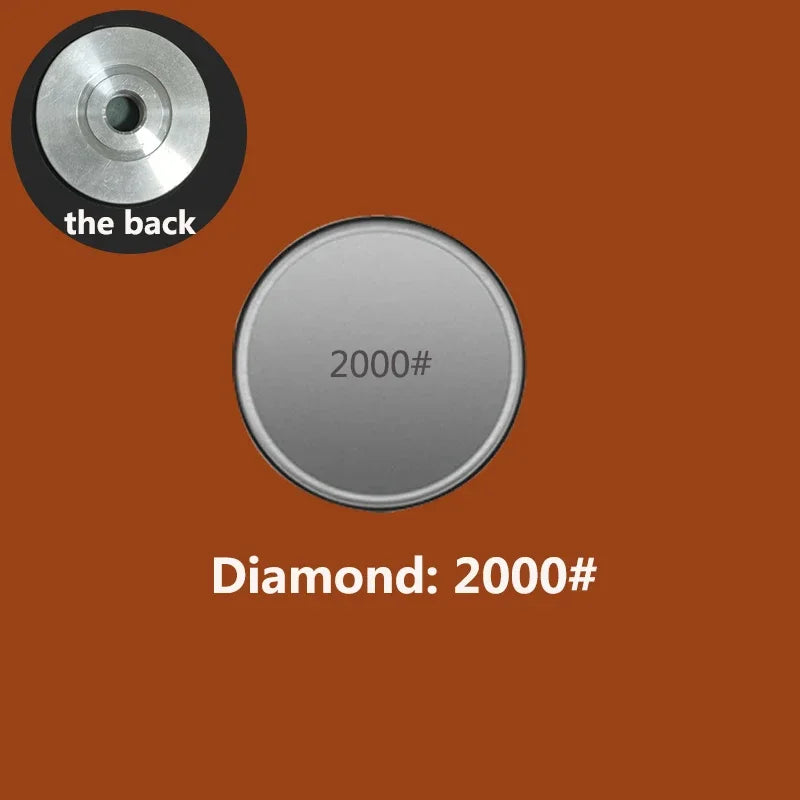 15 and 20 Degrees Rolling Knife Sharpener Magnetic Knife Holder Diamond Sharpening Stone Kit with Angle Roller Kitchen Accessory