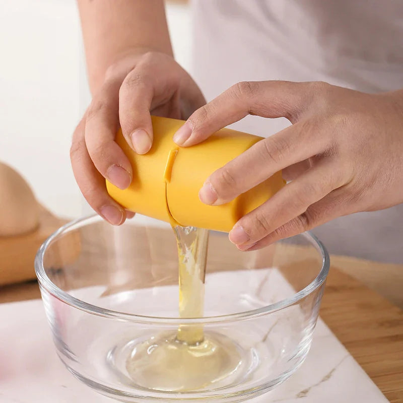 New Egg Shell Opener Portable Egg Opener Kitchen Handheld Egg Shell Crusher Household Press Egg Shell Separator