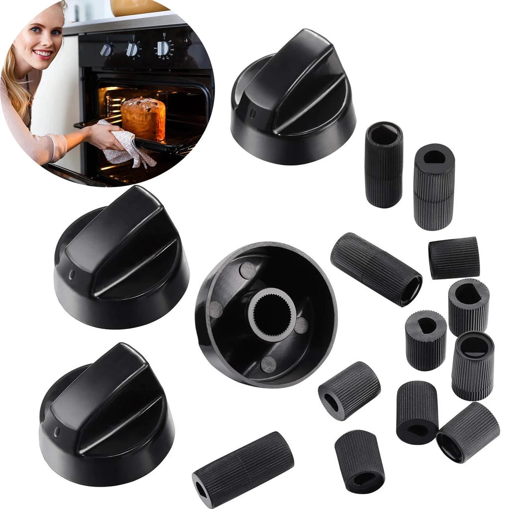Stove Knob Covers 4 Pack – Gas Stove Replacement Knobs