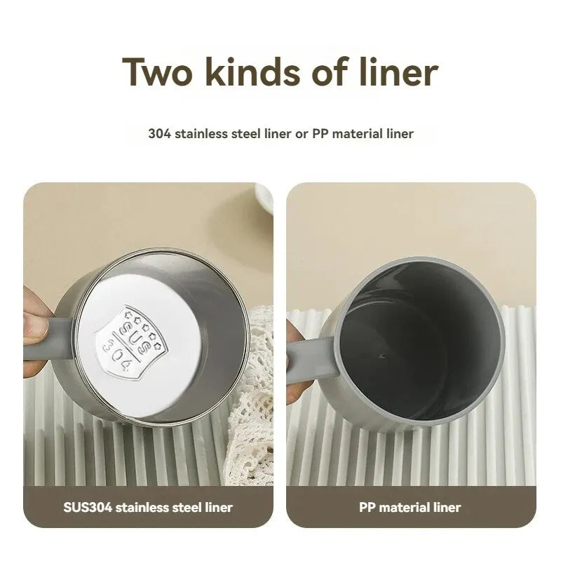 1PCS Office Large-Capacity Mug Coffee Cup Students Simple Creative High Value Drinking Cup Special Cup Milk Cup With Cover