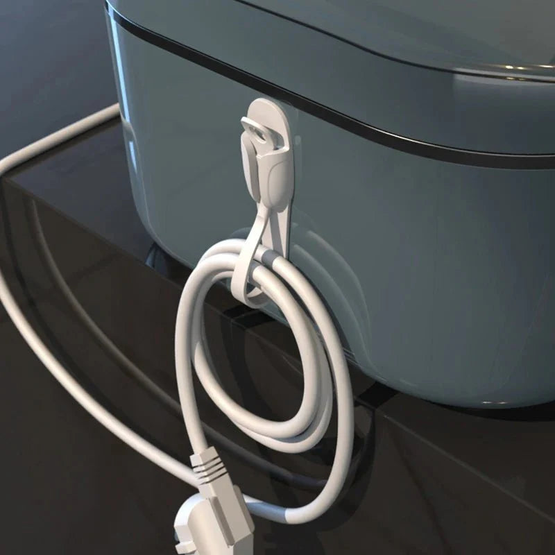 5Pcs Silicone Cord Winder Plug Storage Holder For Kitchen Appliances Wire Organizer Data Line Cable Management