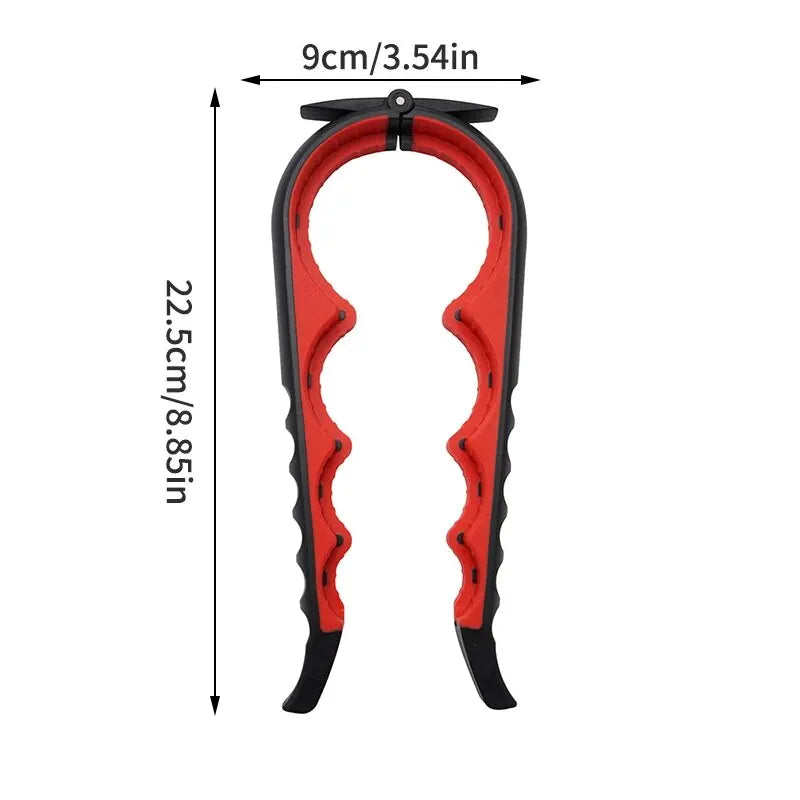 Multi-Function Bottle Opener Keychain