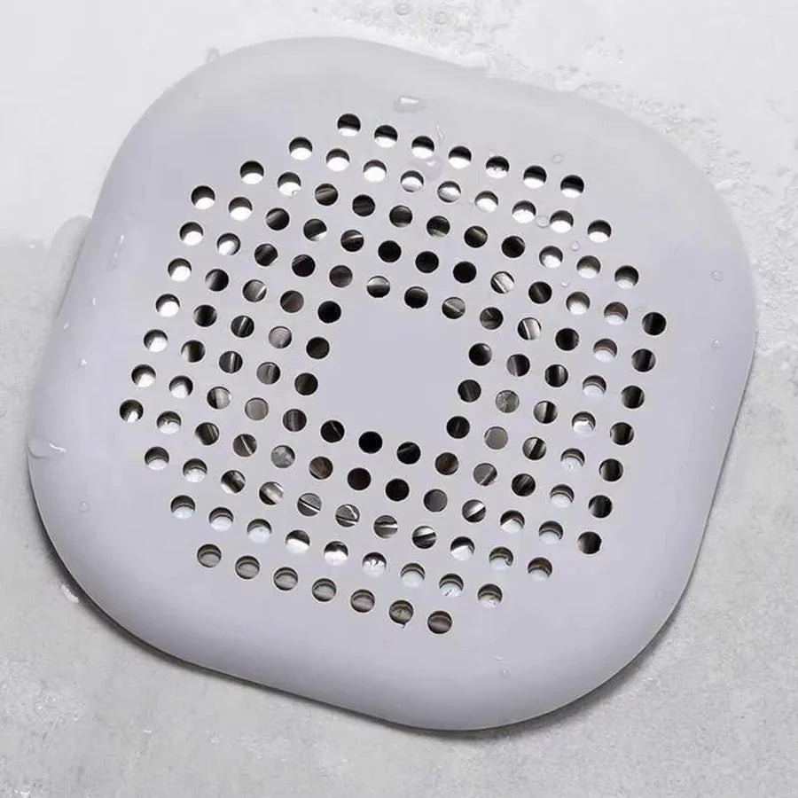 Sewer with Suction Cup, Floor Drain Mat, Kitchen, Bathroom, Anti Clogging Hair Filter