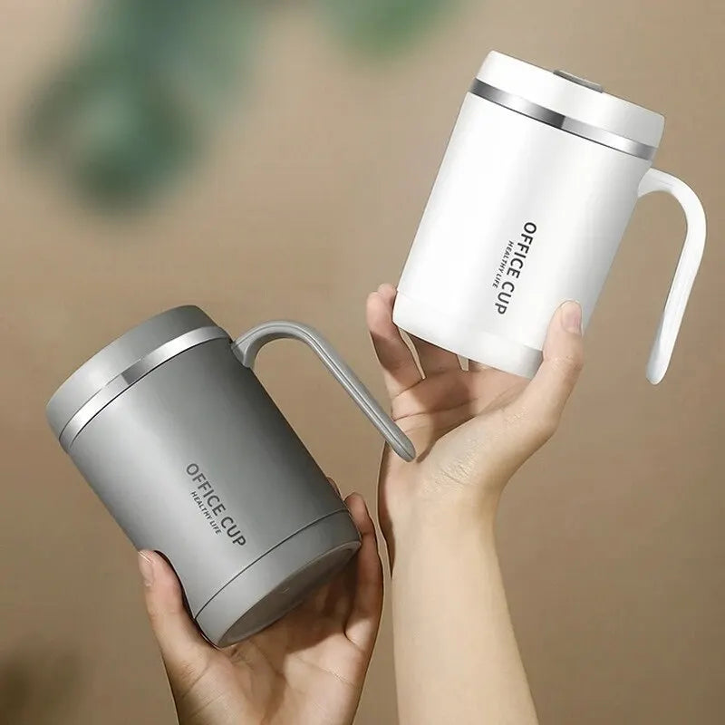 1PCS Office Large-Capacity Mug Coffee Cup Students Simple Creative High Value Drinking Cup Special Cup Milk Cup With Cover