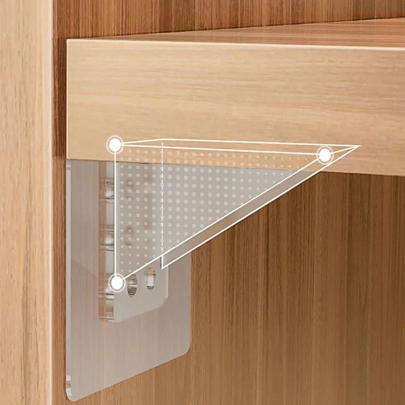 Adhesive Shelf Support Pegs for Cabinets & Closets