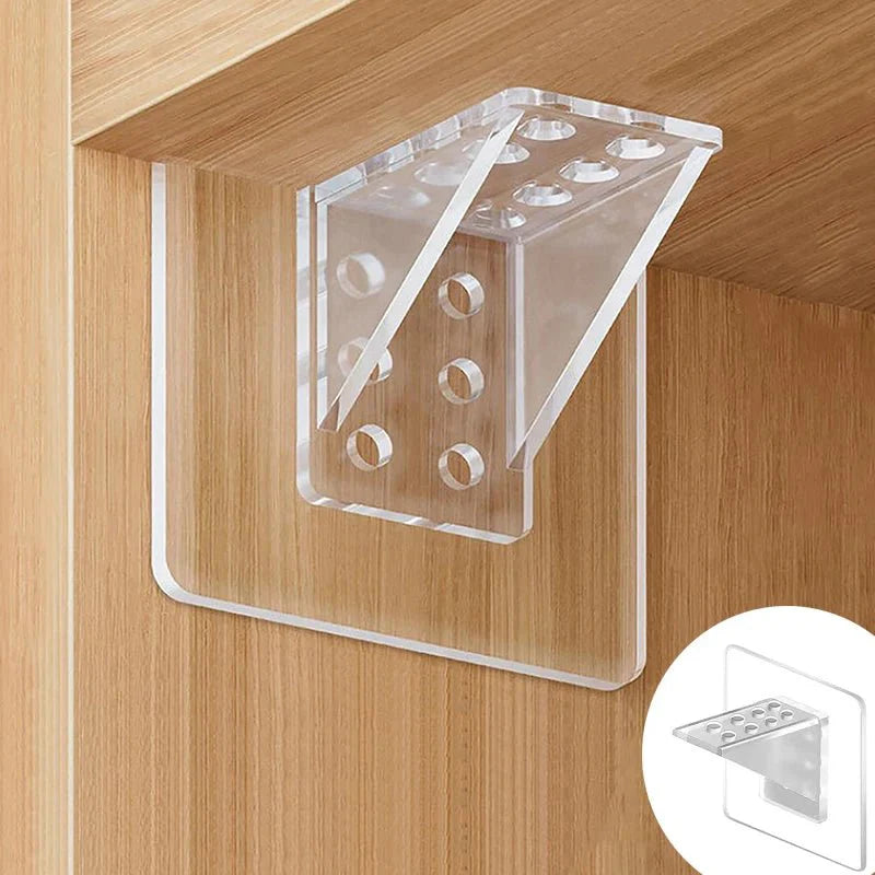 Adhesive Shelf Support Pegs for Cabinets & Closets