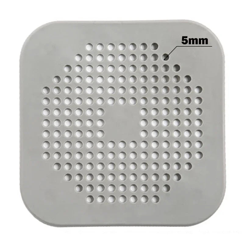 Sewer with Suction Cup, Floor Drain Mat, Kitchen, Bathroom, Anti Clogging Hair Filter