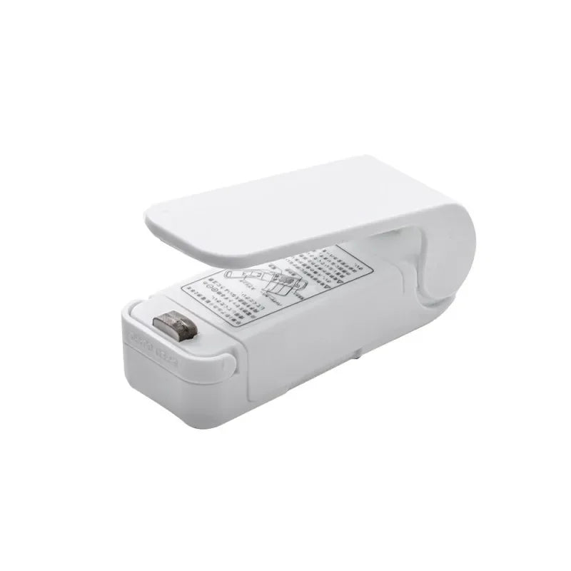 Mini Heat Bag Packaging Sealer Portable Plastic Bag Clip Sealing Machine Food Storage Seal Snack Sealing Kitchen Gadgets