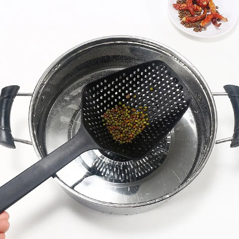 Silver Spoon Strain – Funnel Strainer for Food & Vegetables