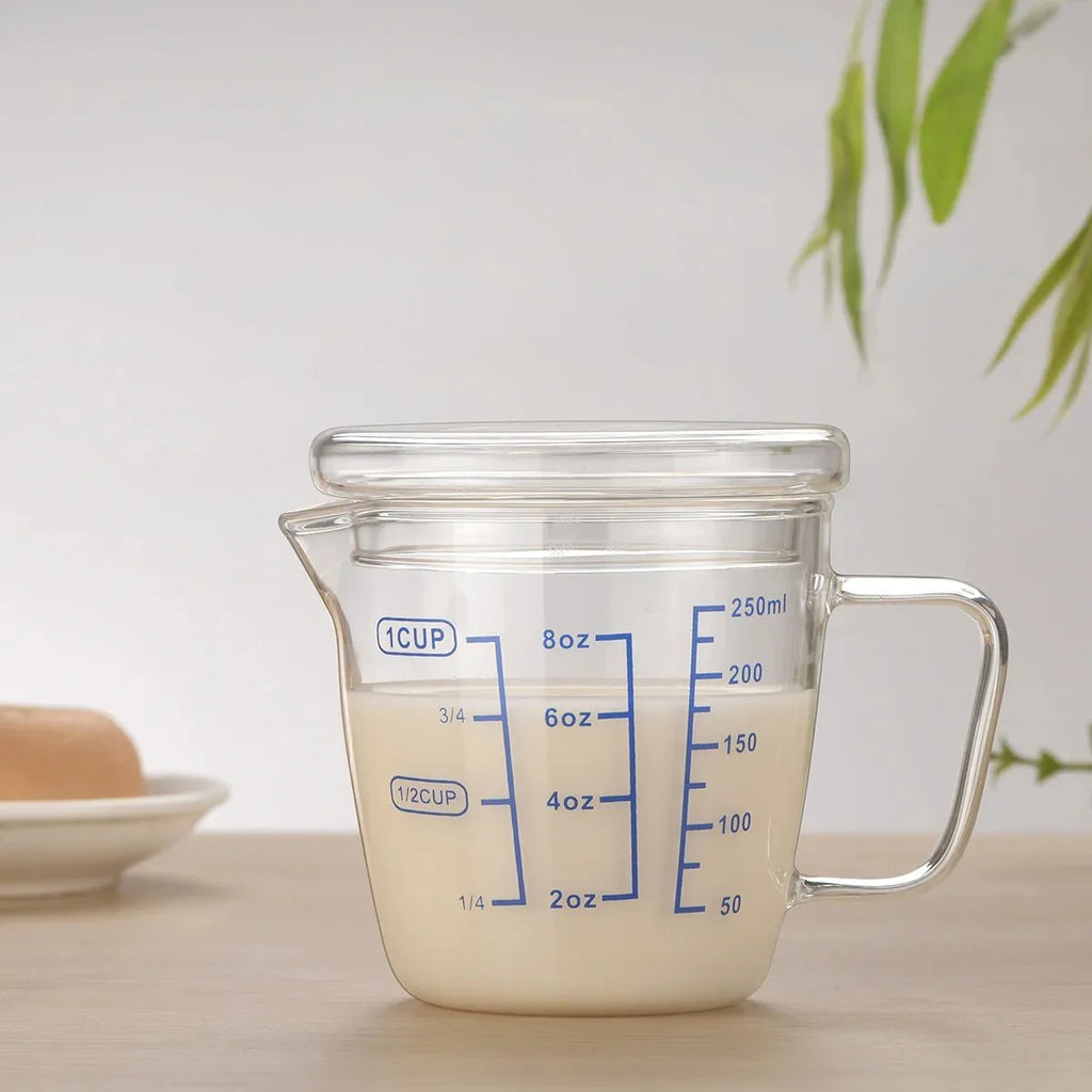Large Glass Measuring Cup – Heatproof with Scale