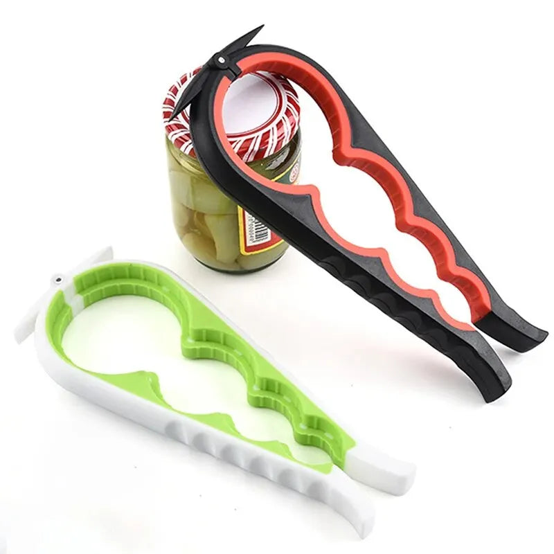 Multi-Function Bottle Opener Keychain
