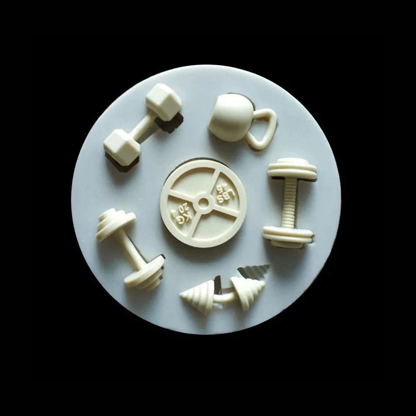 Dumbbell Silicone Cake Molds for Baking