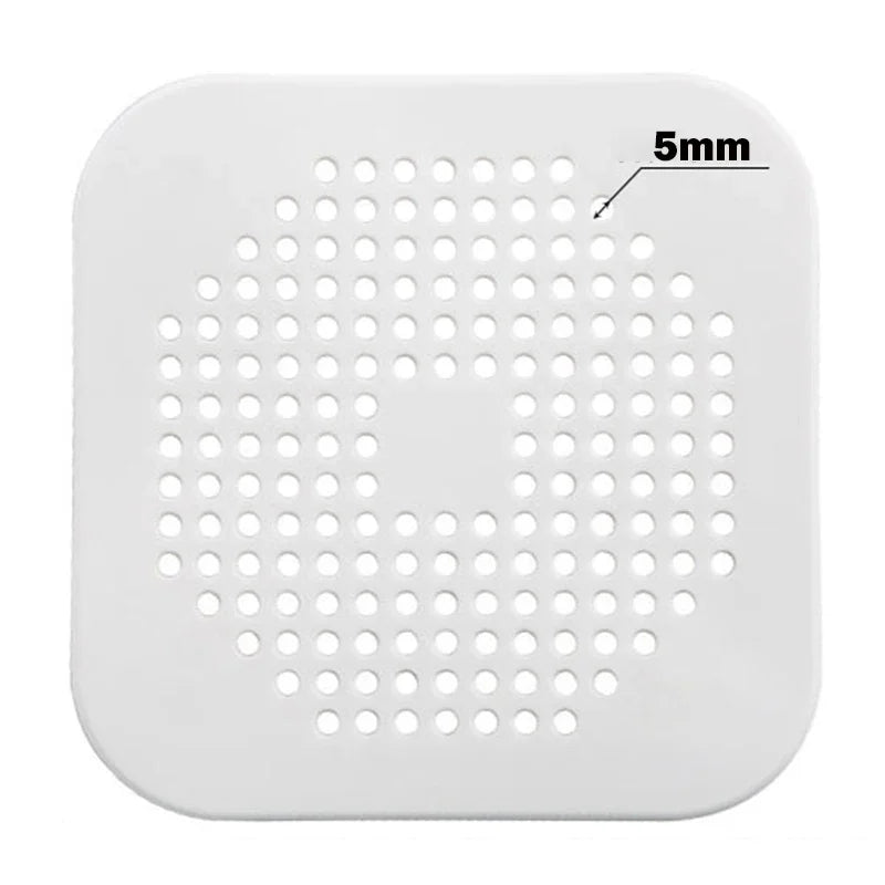 Sewer with Suction Cup, Floor Drain Mat, Kitchen, Bathroom, Anti Clogging Hair Filter