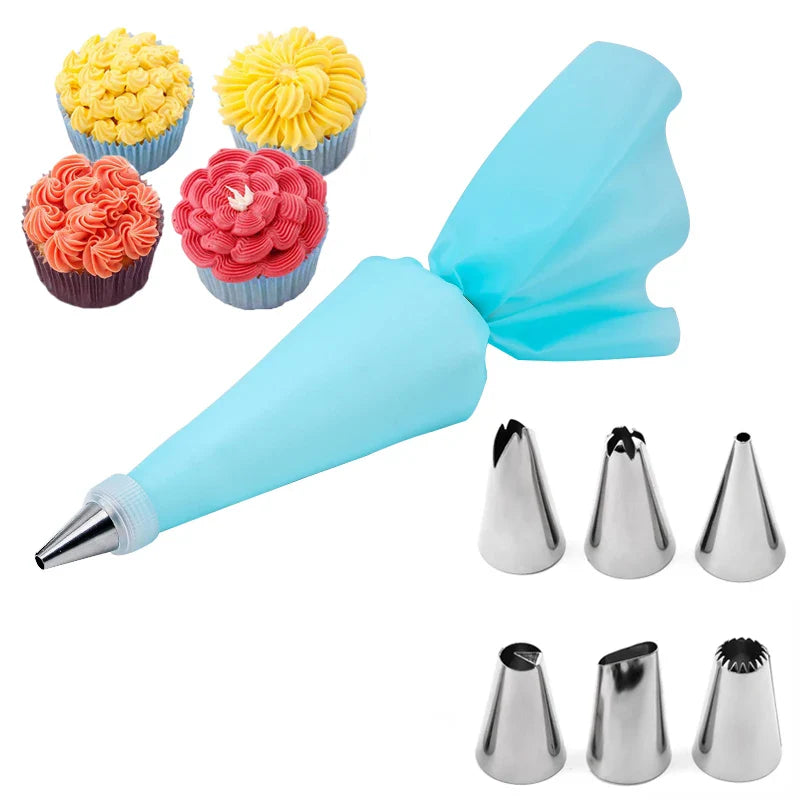 Stainless Steel Cake Frosting Tools – 6-24 Pcs Decorating Set