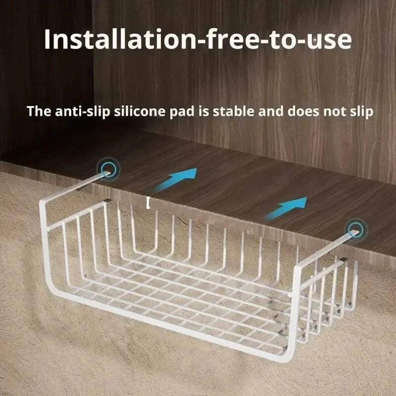 Kitchen Counter Organizer – Under Cabinet Shelf