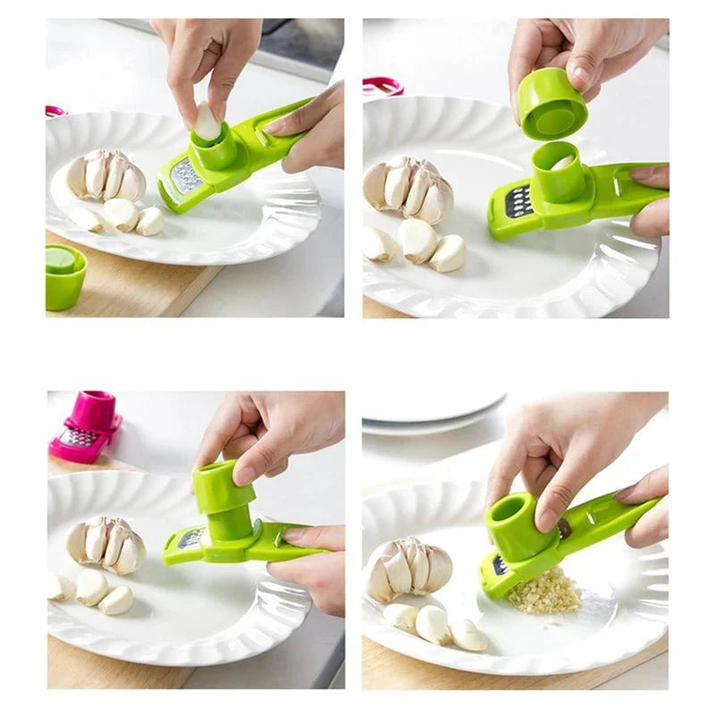 Kitchen Small Tools Home Garlic Grinders Garlic Puree Grinders Creative Multifunctional Ginger Grinders Garlic Cutters Garlic Pr