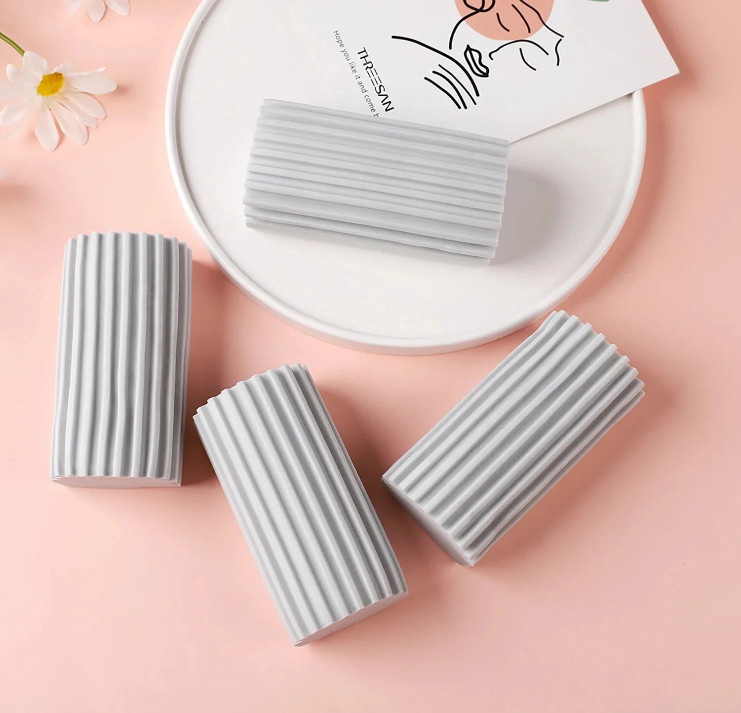 Kitchen Sponge Holder for Sink – Reusable Dish Sponges