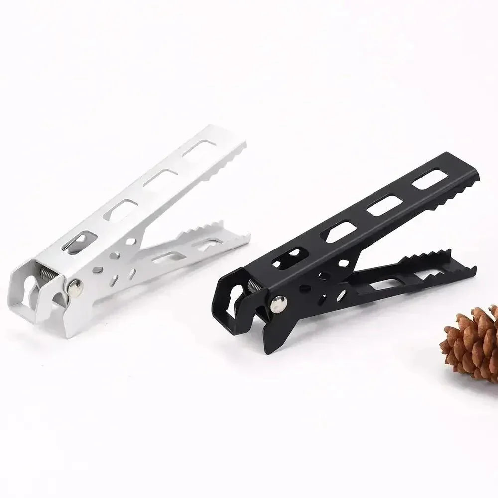 Outdoors Home Anti-hot Alloy Pot Clip Bowl Gripper Pot Food Clamp Kitchen Bowl Dish Pan Anti-Scalding Clip Kitchen Accessories