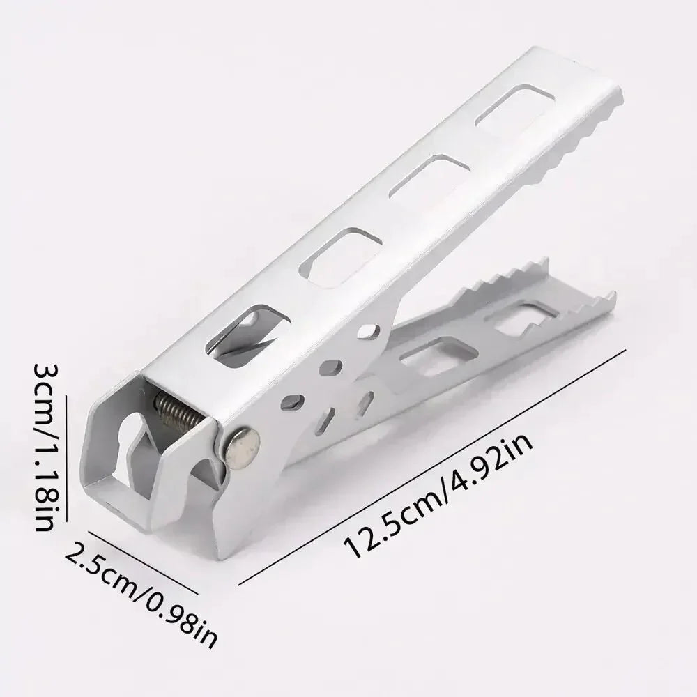 Outdoors Home Anti-hot Alloy Pot Clip Bowl Gripper Pot Food Clamp Kitchen Bowl Dish Pan Anti-Scalding Clip Kitchen Accessories