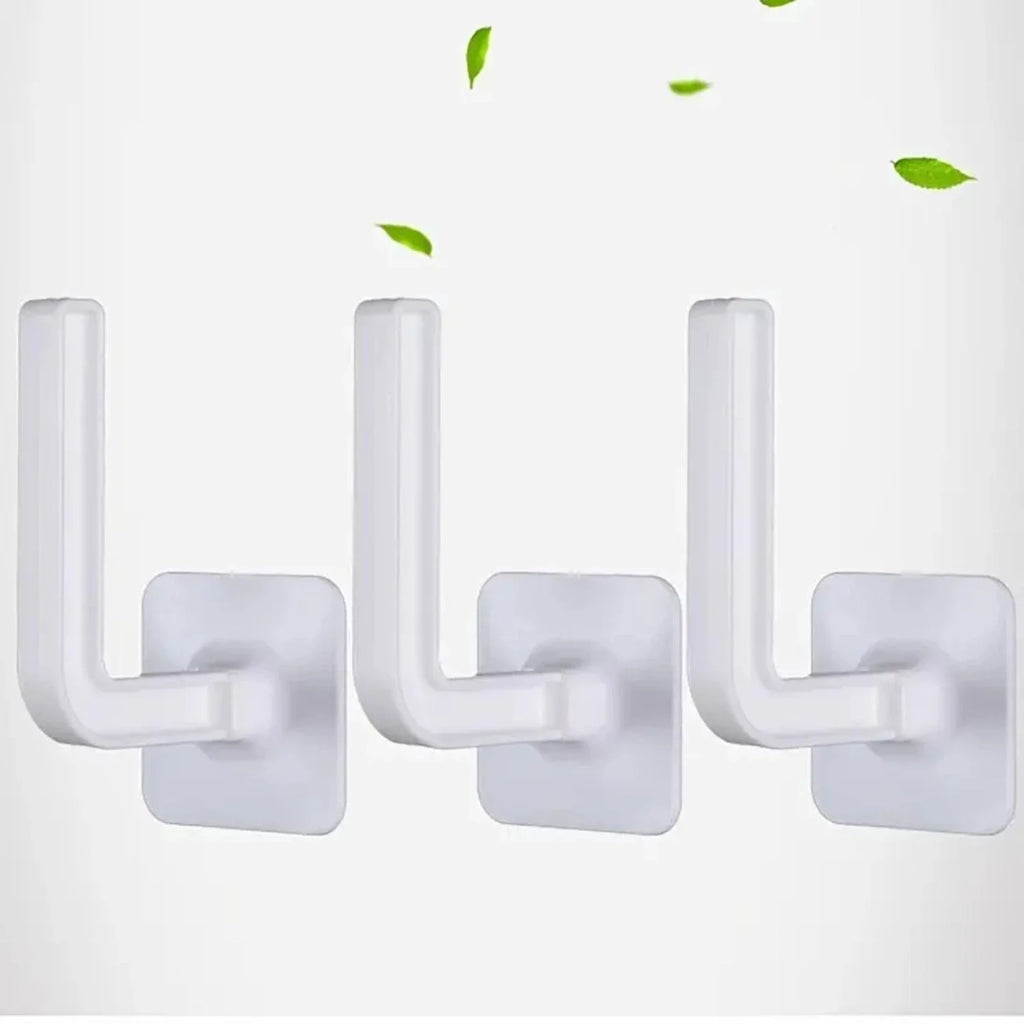 Stylish, Waterproof, and Self Adhesive Key Hooks for Bathroom, Kitchen, and Outdoor Use - Sturdy Capacity of 10lb - Perfect Adhe